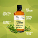 Organic Tea Tree Oil | 100ml