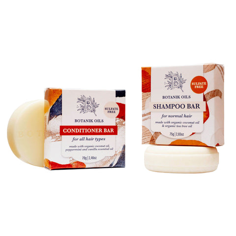 normal hair, shampoo bar, conditioner bar