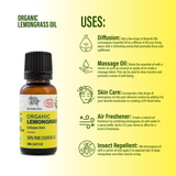 Organic Lemongrass Oil | 20ml