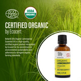 Organic Lemongrass Oil | 50ml