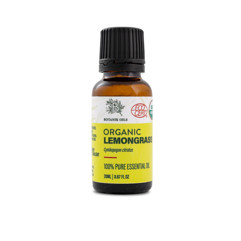 Organic Lemongrass Oil | 20ml
