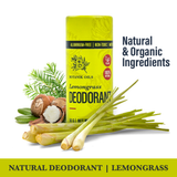 Natural Deodorant | Lemongrass