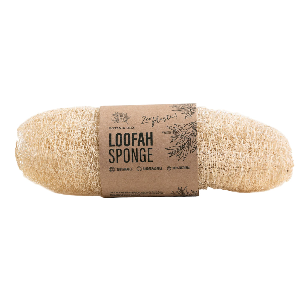 Loofah natural sponge botanik oils