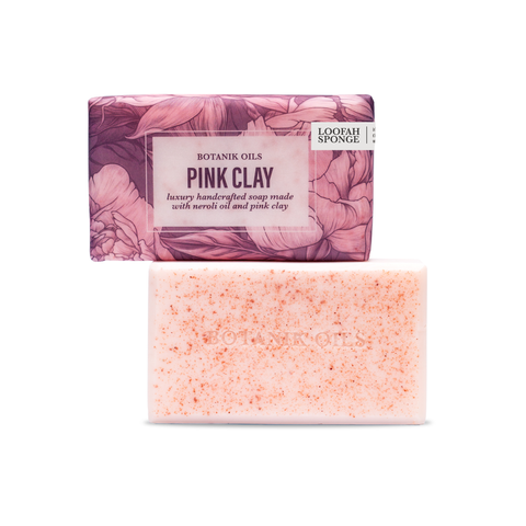 Loofah Pink Clay Soap | 175g
