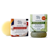Shampoo & Conditioner Bar Combo Set for Dry Hair