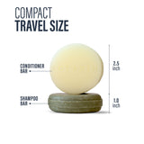 Shampoo & Conditioner Bar Combo Set for Dry Hair