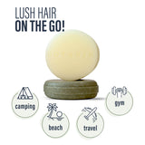 Shampoo & Conditioner Bar Combo Set for Dry Hair