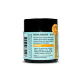 Sunscreen natural 100ml Botanik Oils back